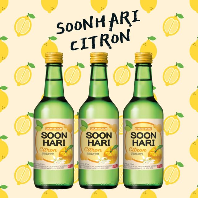 add a little citron to your life with SOONHARI Citron Soju🍋
#SoonhariSoju #PARTYEVERYWHERE #Soonhari #FlavorChoice #SoonhariSips #Soju #LetsSoonhari